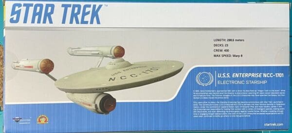 Star Trek USS Enterprise NCC-1701 Electronic Starship Legends New 2018 Sounds - Image 3