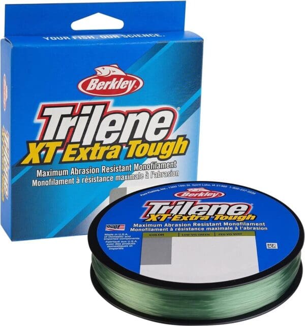 Fishing Line Berkley Trilene XT Extra Tough 8lb 330 Yard Low-Vis Green XTFS8-22 - Image 2