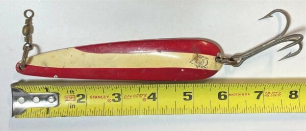 Vintage Seadevle Imp Detroit U.S.A. Spoon Jig Fishing Lures Eppinger 🦅 Tackle