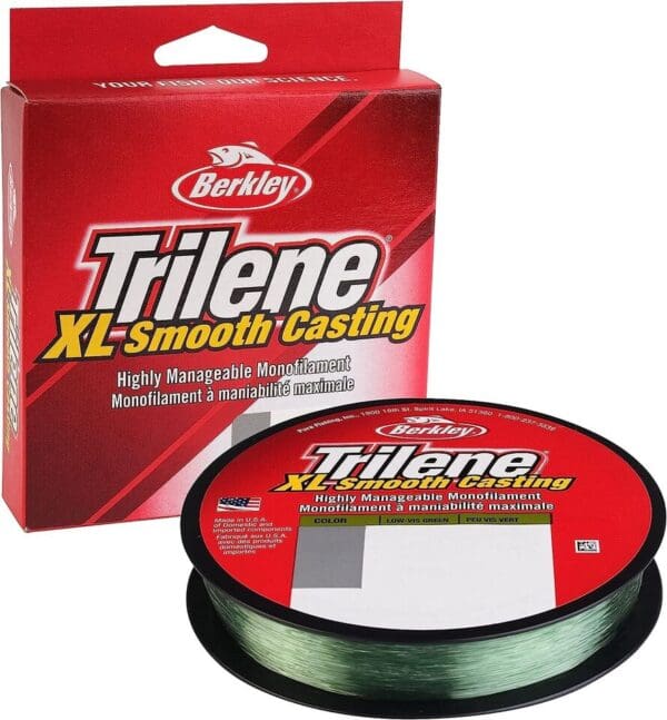 Berkley Trilene XL Fishing Line 330 yd Low-Vis Green 12 Lb Test - Image 2