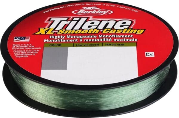 Berkley Trilene XL Fishing Line 330 yd Low-Vis Green 12 Lb Test - Image 4