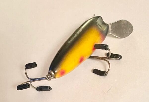 Antique Original Makinen Waddle Bug Fishing Lure, RARE Super Clean Lure - Image 6