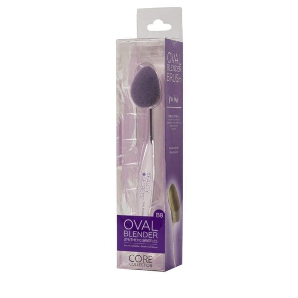 Beauty Secrets Oval Brush, Blender Brush, Full Coverage, CORE Collection