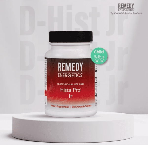 Remedy Energetics Hista Pro Jr 60 Tablets Healthy Nasal and Sinus Passages for Children D-Hist Jr Ortho Molecular Products - Image 2